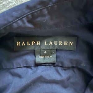 Black label Ralph Lauren navy blue shirt